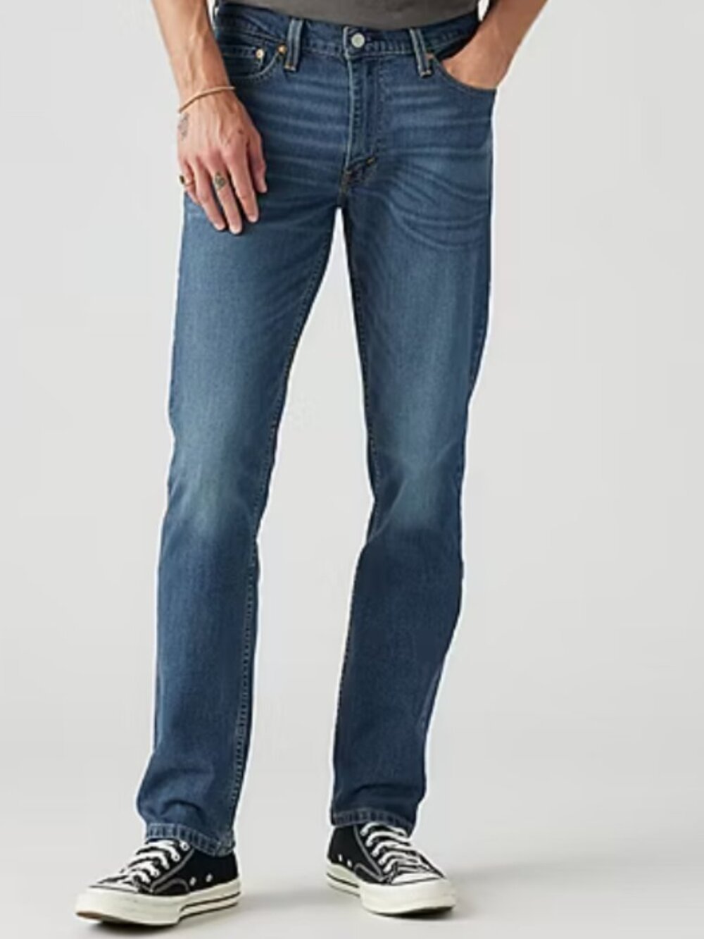 Levi's Men's Flex 511 Modern Slim Fit Pants Denim Jeans - Dark Blue